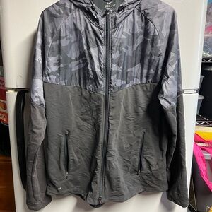 Men's Gray Nike Dri-Fit Jacket